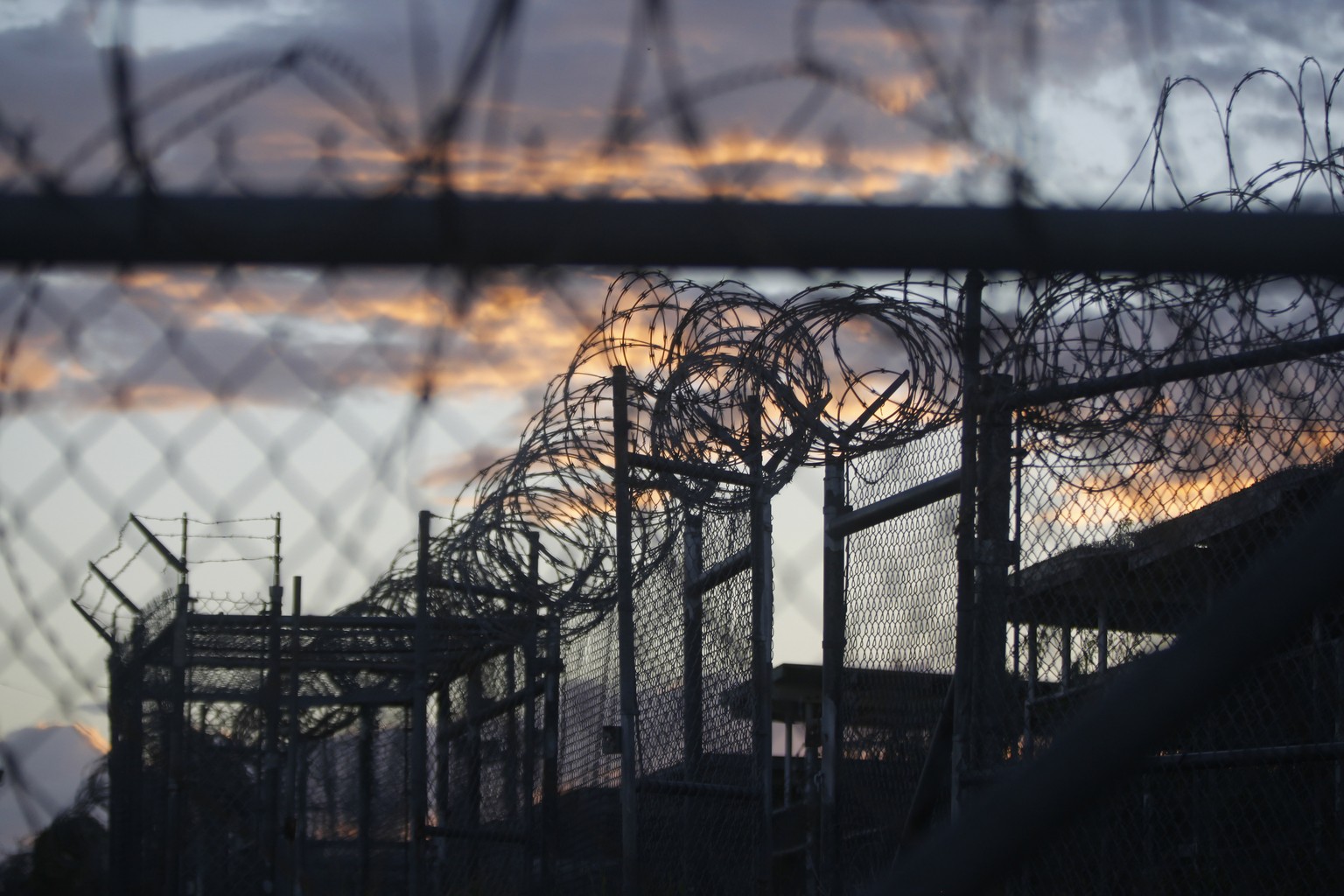 Das hochgesicherte, mittlerweile geschlossene «Camp X-Ray» in Guantanamo Bay in Kuba.