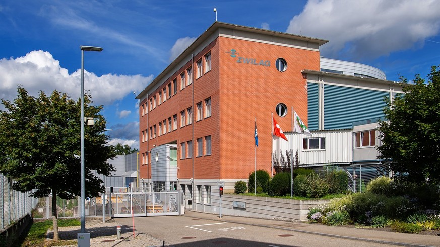 Zwischenlager (Zwilag) in Würenlingen AG.