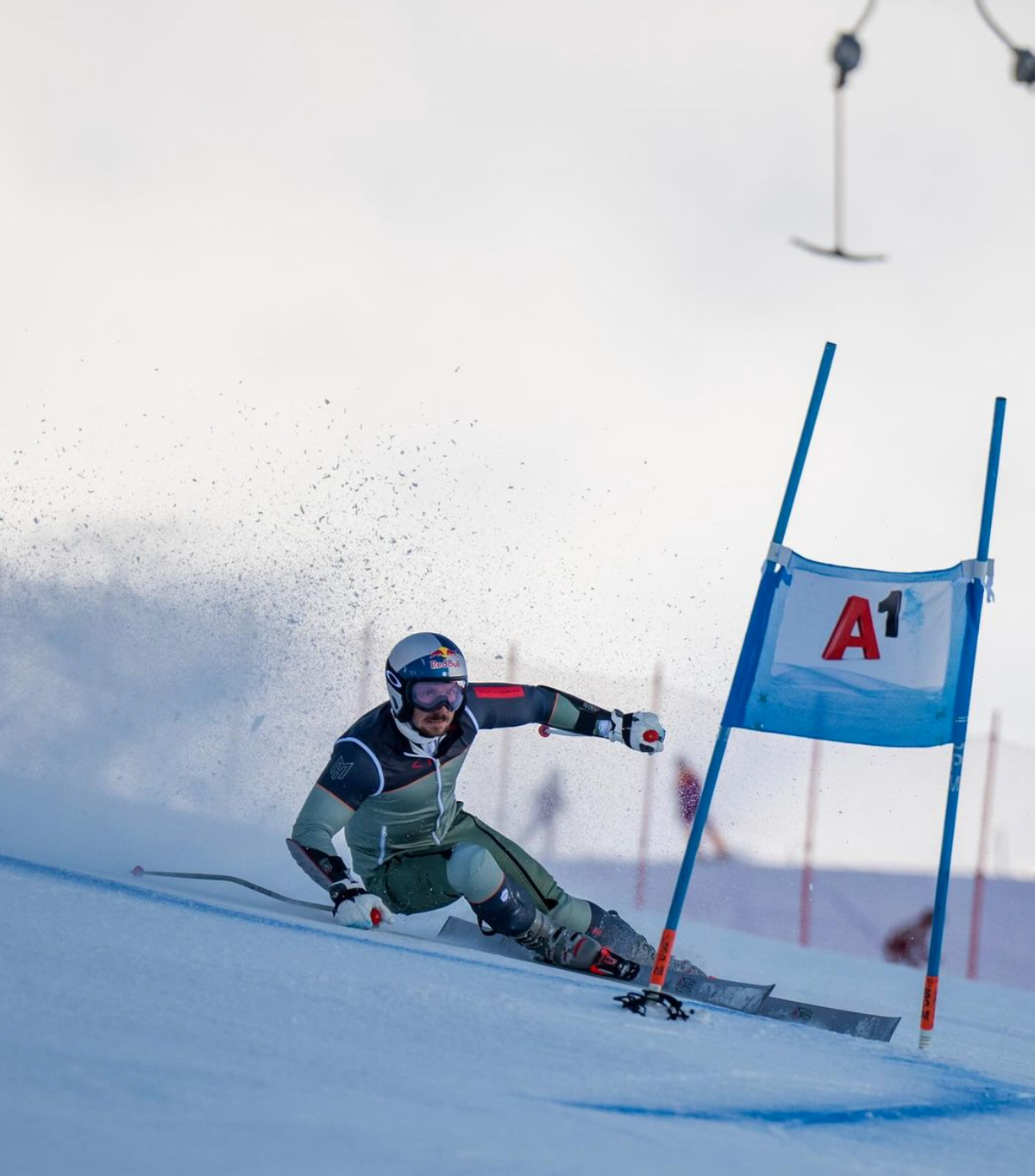 Marcel Hirscher en action.