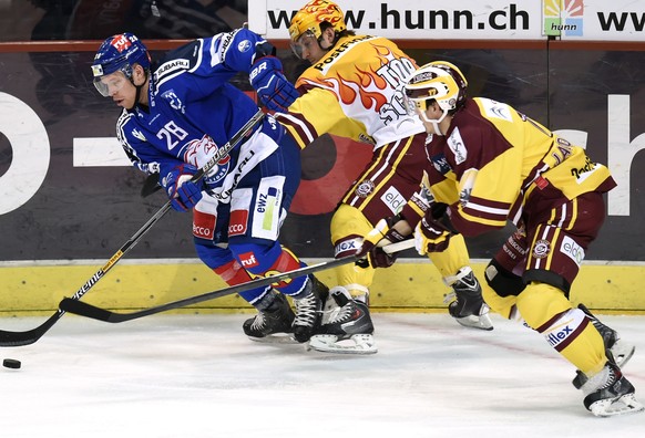 Gestern wurde im Hallenstadion noch Tennis gespielt, heute waren bereits die Hockey-Cracks wieder an der Reihe.