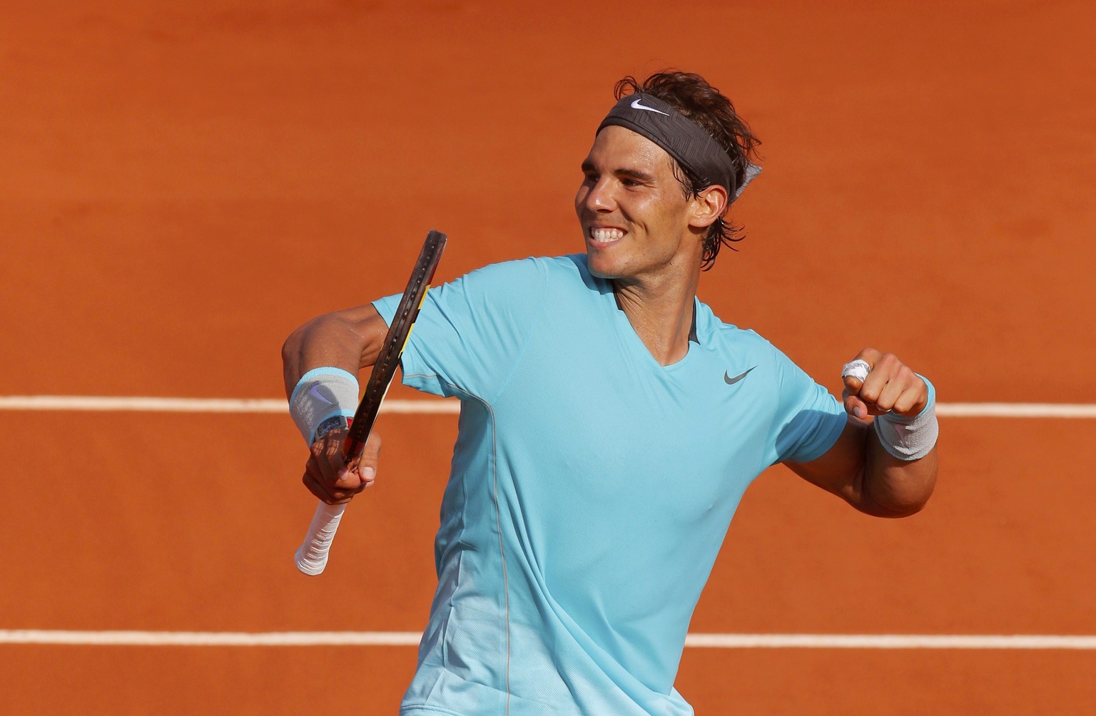 Grosse Freude bei Nadal: Er steht zum neunten Mal im Finale von Paris