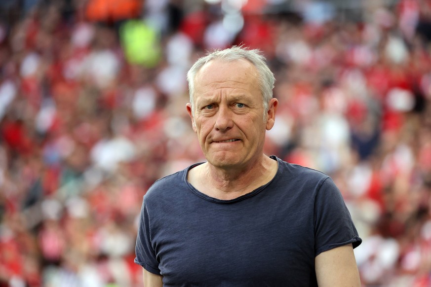 06.04.24 SC Freiburg - RB Leipzig Deutschland, Freiburg, 06.04.2024, Fussball, Bundesliga, SC Freiburg - RB Leipzig: Christian Streich Trainer SC Freiburg. *** 06 04 24 SC Freiburg RB Leipzig Germany, ...