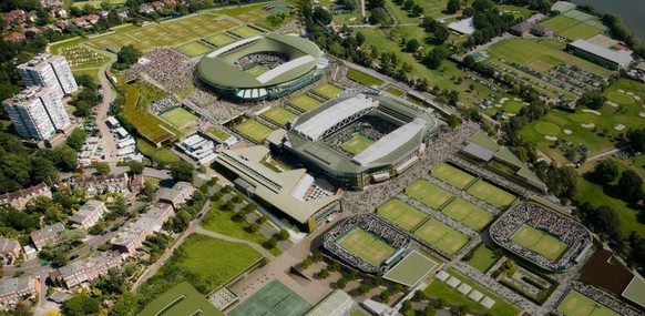 Die Zukunft: So soll Wimbledon dereinst aussehen.