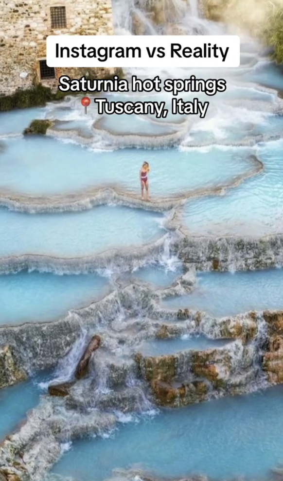 Terme di Saturnia: Vorstellung vs. Realität