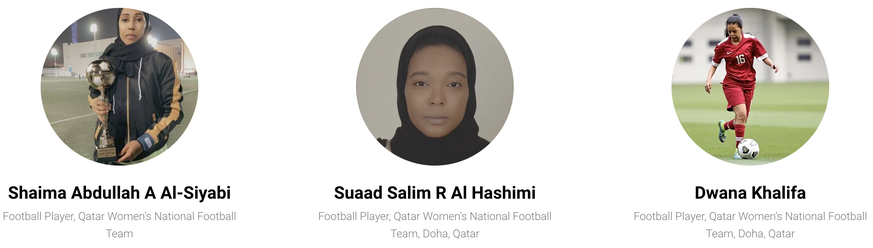 Three out of five female football players participate in the exchange programme.