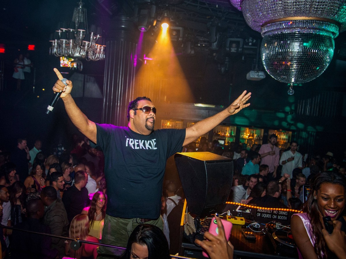 **FILE PHOTO** Fatman Scoop Has Passed Away. LAS VEGAS, NV - July 19: ***HOUSE COVERAGE*** Fatman Scoop at Body English Nightclub at Hard Rock Hotel in Las Vegas, NV on July 19, 2014. Copyright: xErik ...