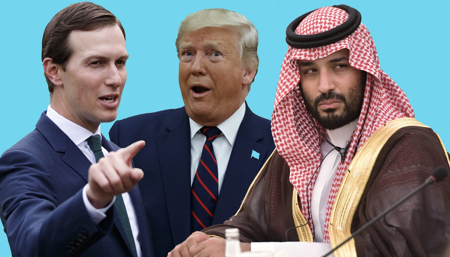 Trump Kushner Bin Salman