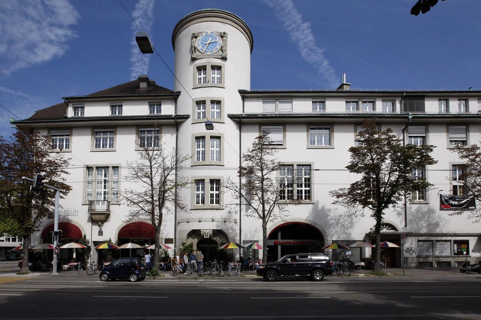 Im Volkshaus Zürich findet ab Dienstag der Raiffeisen-Prozess statt.