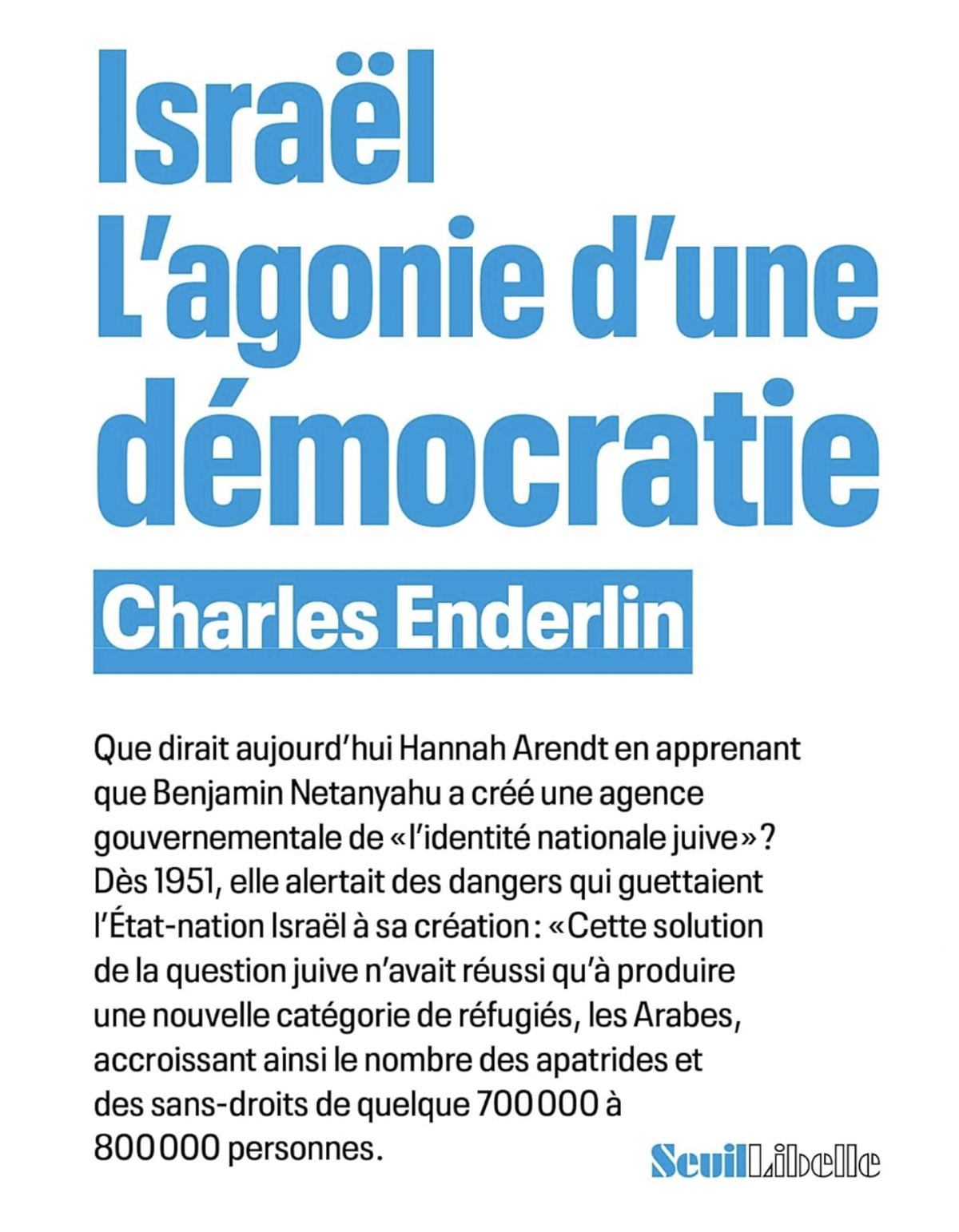 Couverture du livre de Charles Enderlin