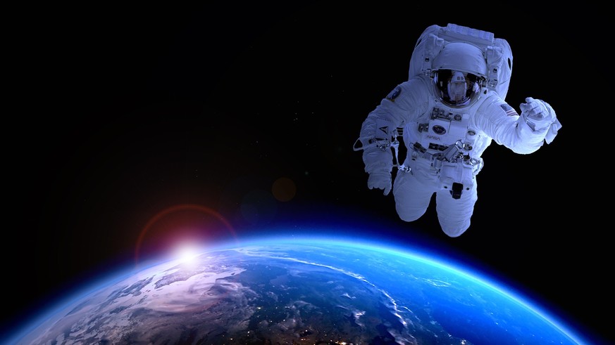 Wenn du mehr als 7 Fragen korrekt beantwortest, kannst du Astronaut werden
