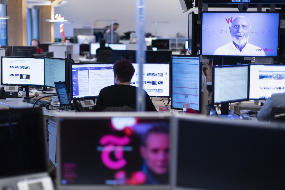 TXGROUP STELLT DIE PRINTAUSGABE VON 20 MINUTEN PER ENDE 2025 EIN - The editorial office of the free daily newspaper 20 Minuten (English: 20 Minutes), pictured at their headquarters in the building of  ...