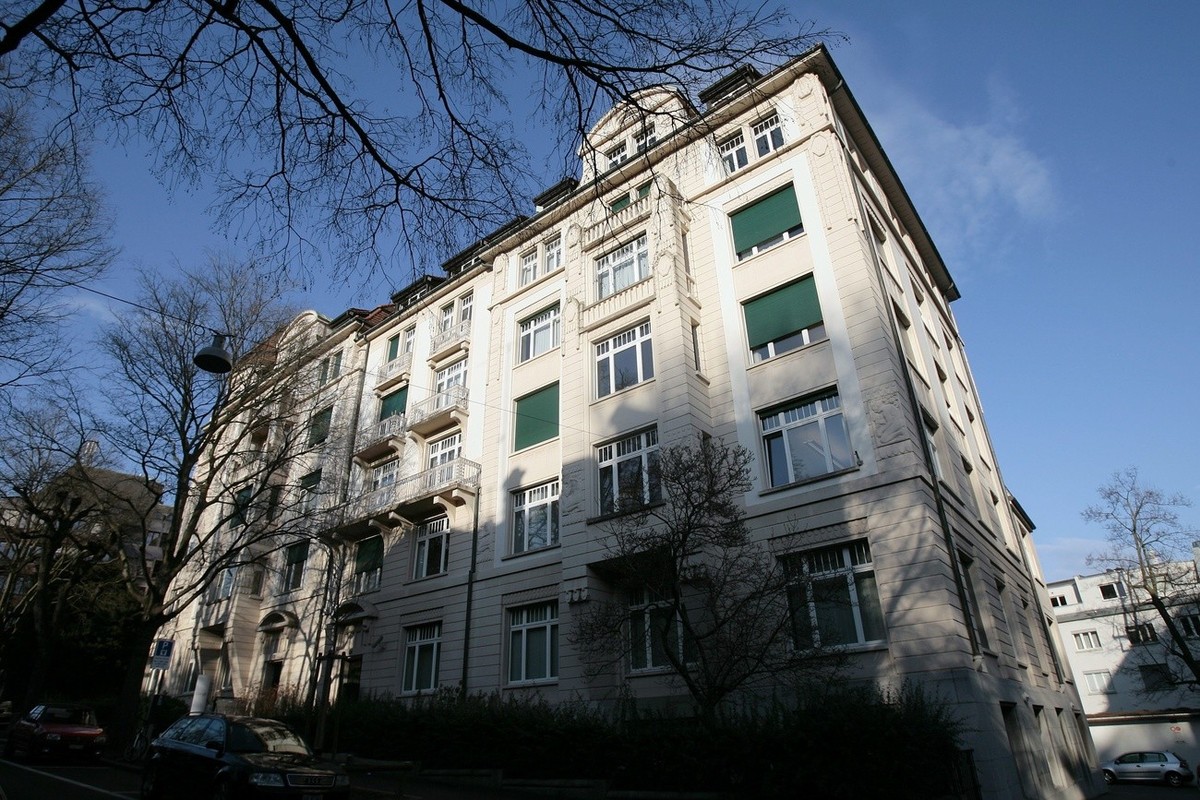 Der Internet-Suchdienst Google, aufgenommen am Mittwoch 17. Januar 2007 am Hauptsitz an der Freigutstrasse in Zuerich, baut seinen Schweizer Standort aus, wie das Nachrichtenmagazin Facts berichtete.  ...