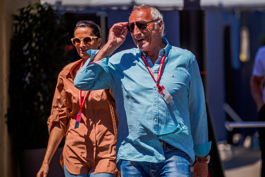 At least in terms of clothing he was sober: Dietrich Mateschitz.