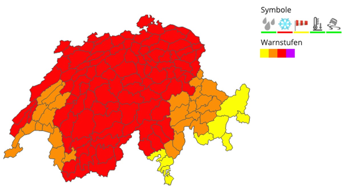 Schnee in der Schweiz: Meteo Schweiz warnt vor grossen Schneemengen, 21. November 2024