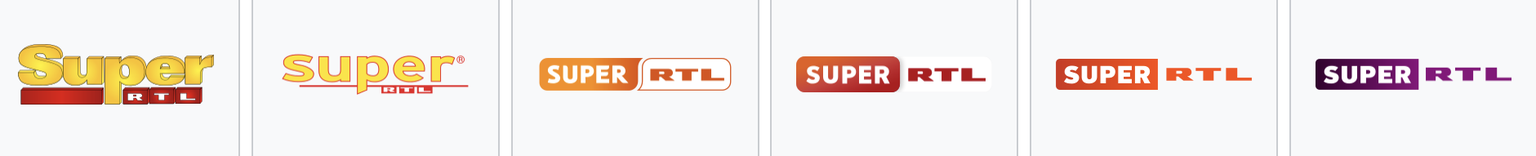Die Logos im Wandel der Zeit.