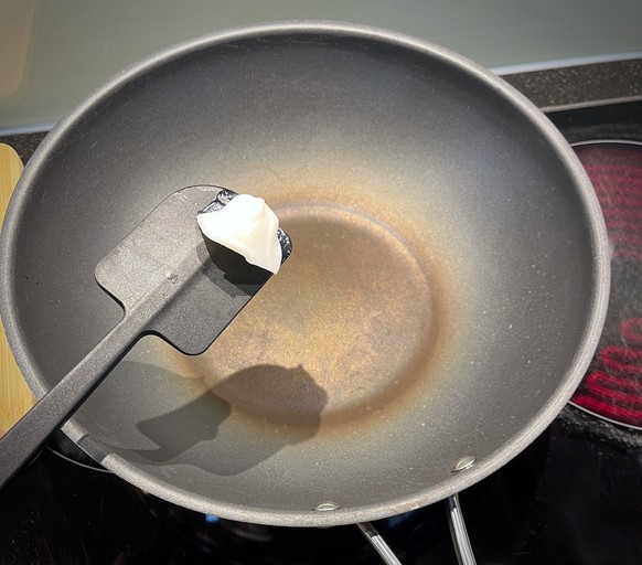 Cantonese scrambled eggs - kantonesische Rühreier. Ein Selbstversuch.