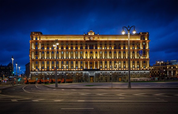 Das FSB-Hauptquartier in Moskau.