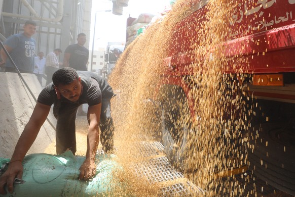 Ägypten bezieht 80 % ihres Weizens aus der Ukraine.