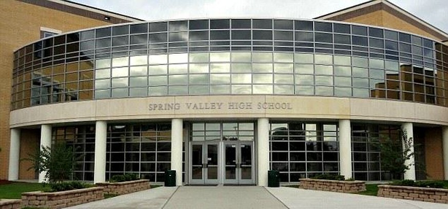 Die Spring Valley High School in Columbia, South Carolina.