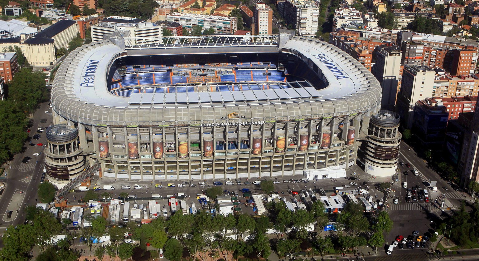 Das weltberühmte Santiago Bernabeu. Bald wird diese Bildunterschrift wohl anders lauten müssen.