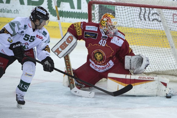 Die Defensive um Torhüter Damiano Ciaccio ist die grosse Schwäche der SCL Tigers.