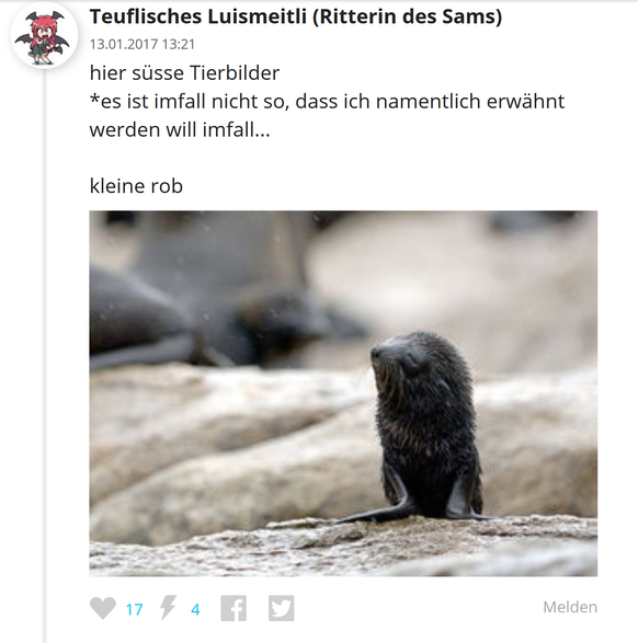 Kommentare Teuflisches Luismeitli