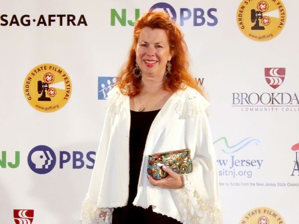 ASBURY PARK, NJ - MARCH 27: Siobhan Fallon Hogan poses for the awards dinner during the 20th Anniversary of the Garden State Film Festival at the Berkeley Oceanfront Hotel on March 27...