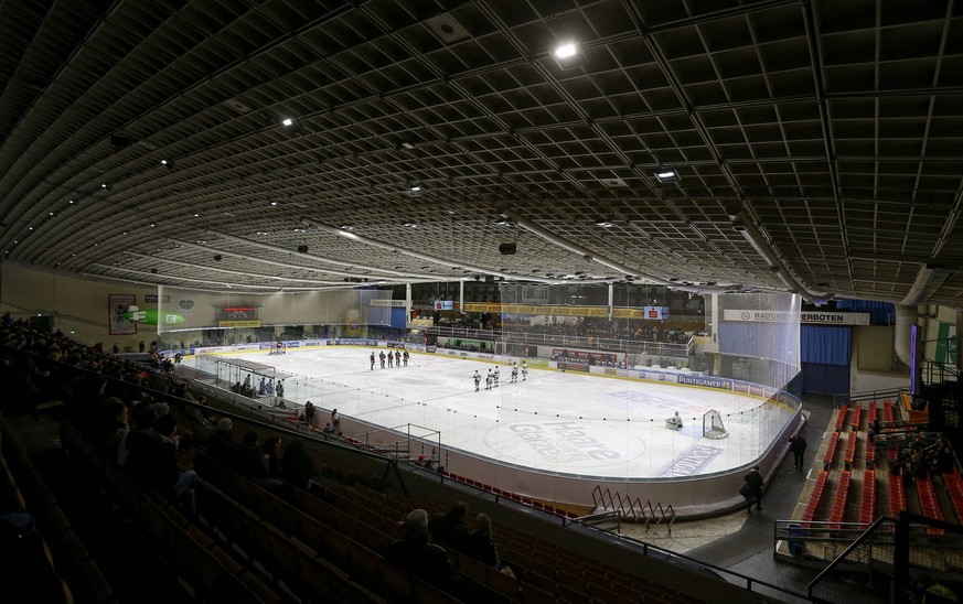 Graz 19.02.2016, Eisstadion Liebenau, Graz, AUT, EBEL, Moser Medical Graz 99ers vs Fehervar AV 19, Qualifikationsrunde, 9. Spiel, im Bild eine �bersicht der Halle beim letzte Spiel vor dem Umbau // du ...