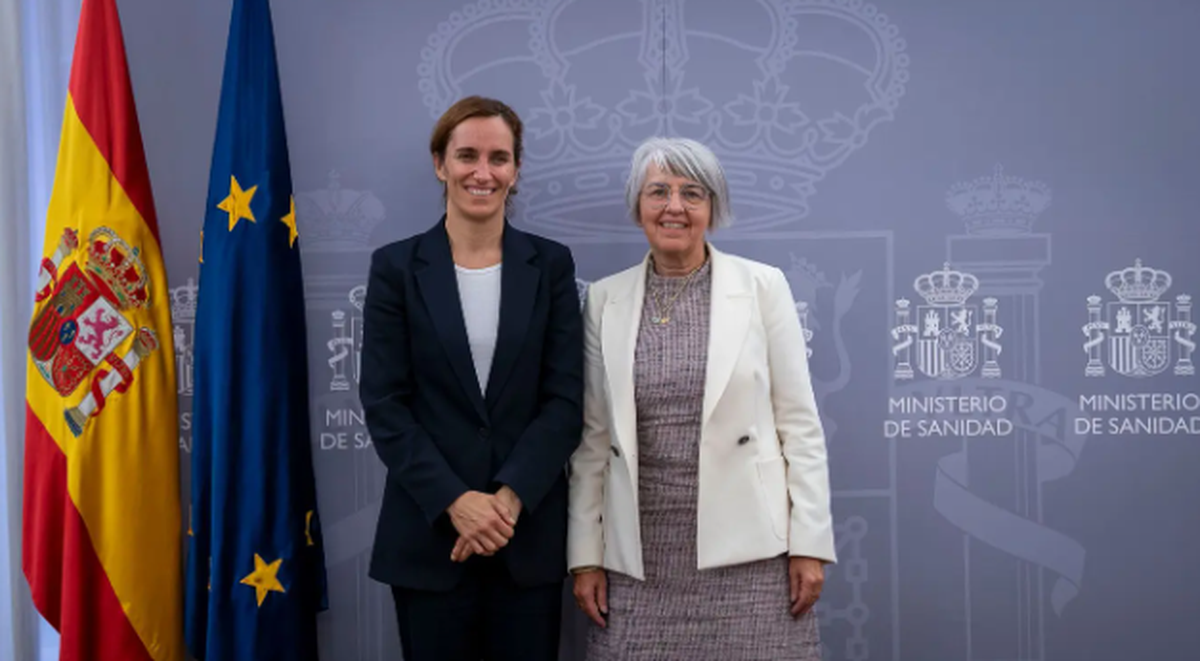 Bundesrätin Elisabeth Baume-Schneider traf Gesundheitsministerin Mónica García Gómez in Madrid.