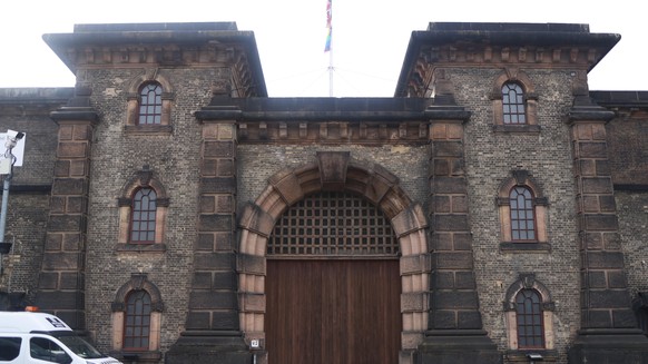 epa10848497 HM Prison Wandsworth in London, Britain, 08 September 2023. A national manhunt was launched for Daniel Abded Khalife, a former soldier suspected of terror offences. He escaped on 06 Septem ...
