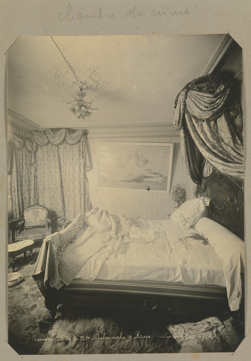 Album of Paris Crime Scenes
Attributed to Alphonse Bertillon (French, 1853–1914)