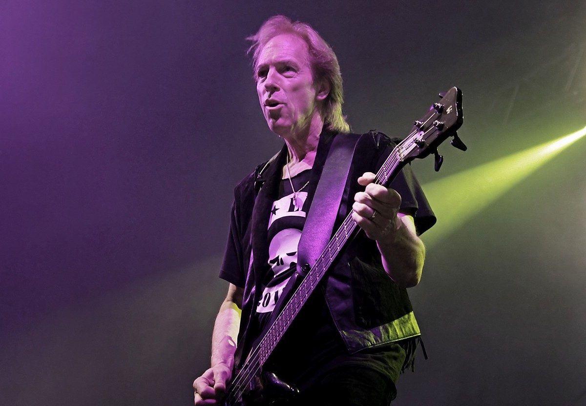Francis Buchholz of the Michael Schenker Group performs live at the Manchester Ritz as part of the Temple Of Rock tour Manchester, England - 10.05.12, Manchester, United Kingdom WENN 3874096.jpg