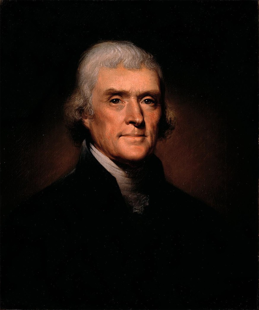 Thomas Jefferson, 1800.
