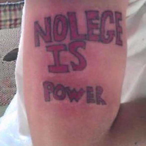 Prüfe, wer sich ewig sticht: Tattoo-Fails der Woche
