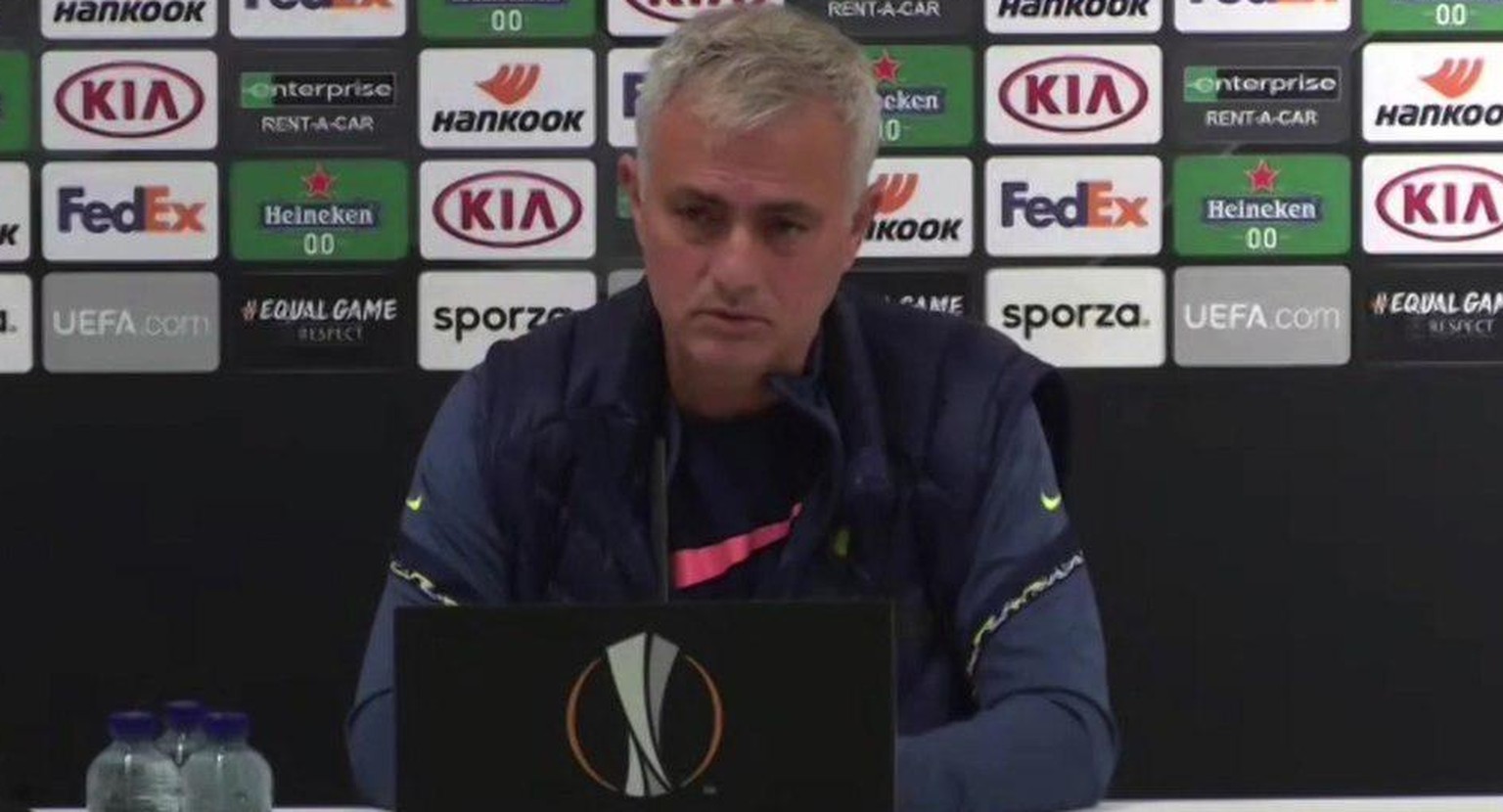 Mourinho lief nach der Tottenham-Niederlage in Antwerpen mal wieder zur verbalen Bestform auf.