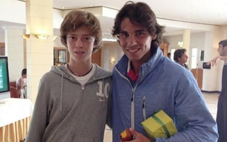 Rublev war schon als Kind ein grosser Fan von Rafa.&nbsp;