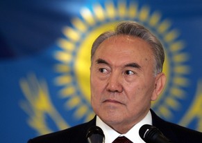 Kazakhstan President Nursultan Nazarbayev looks on while speaking to the media in Astana, in this Monday, Dec. 5, 2005 photo. The  president's eldest daughter, Dariga Nazarbayeva,  has in her political arsenal everything one could wish for: control over the country's biggest media group, a party, a seat in parliament and her own think tank. What she does not have is her authoritarian father's political blessing for the claim to the throne. At least not any longer, analysts say.(KEYSTONE/AP Photo/Sergei Grits)