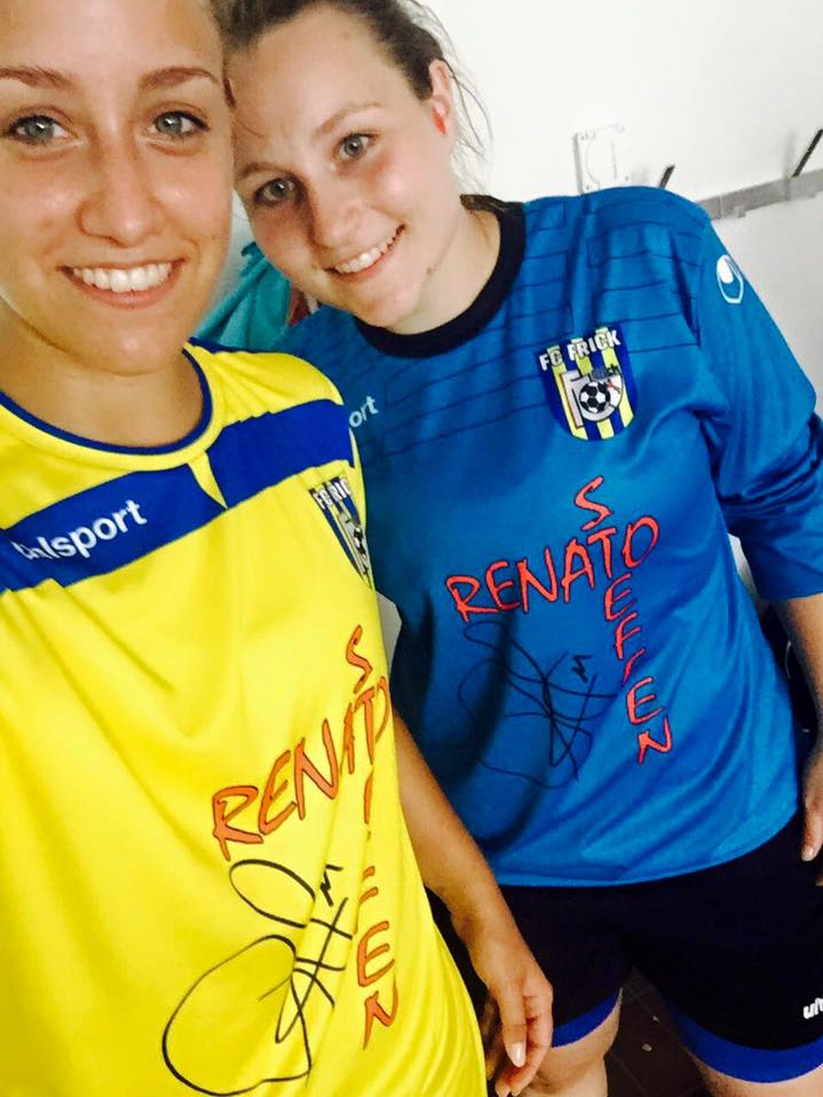 Steffens ehemalige Unterstiftin (rechts) mit einer Teamkollegin.