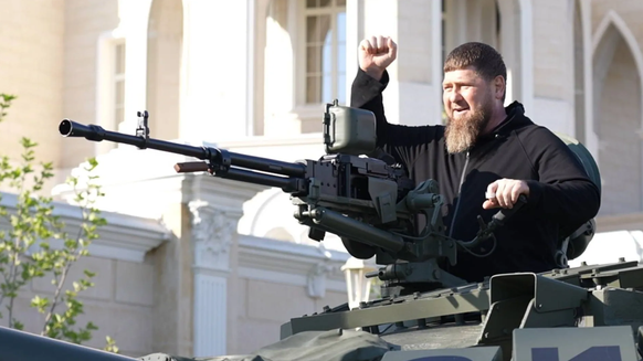 Er hält Putin die Treue: Tschetscheniens Präsident Ramsan Kadyrow.