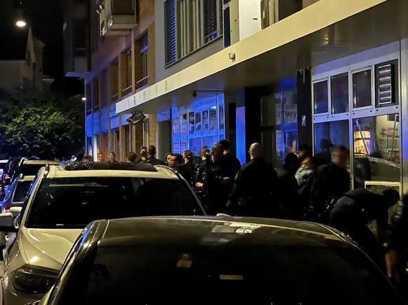 Polizeieinsatz in Zürich, 25.05.2024