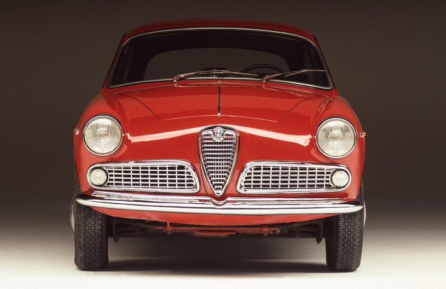 Der legendäre <strong>Giulietta Sprint</strong>, 1954.