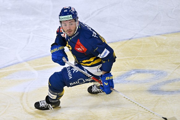 Brendan Lemieux der neue Auslaender bei den Davosern bei seinem ersten Einsatz, im Eishockey-Qualifikationsspiel der National League (NL) zwischen dem HC Davos und den SCL Tigers, am Mittwoch, 18. Dez ...
