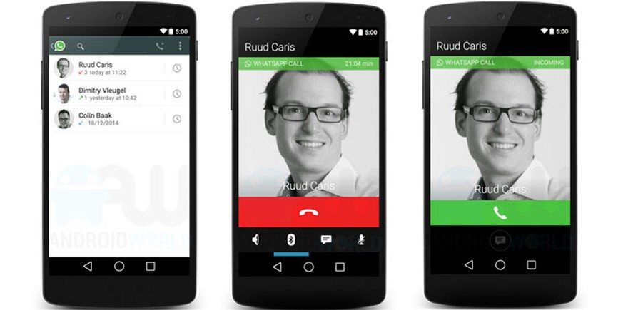 Neu kann man mit WhatsApp Sprachanrufe tätigen.