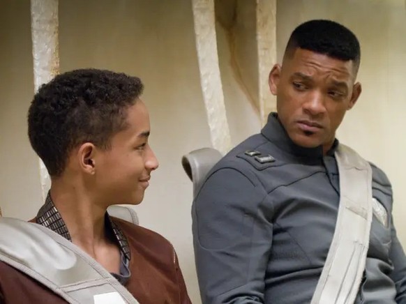 Will und Jaden Smith in After Earth
