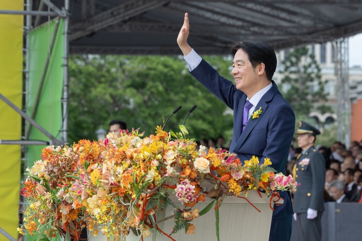 TAIPEI, TAIWAN - MAY 20: (----EDITORIAL USE ONLY - MANDATORY CREDIT - 'WANG YU CHING / OFFICE OF THE PRESIDENT / HANDOUT' - NO MARKETING NO ADVERTISING CAMPAIGNS - DISTRIBUTED AS A SERVICE T ...