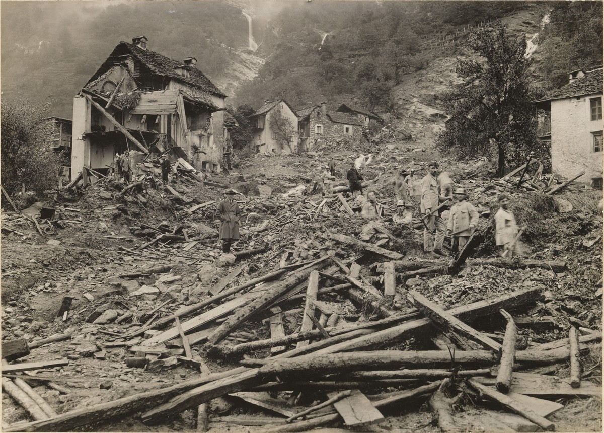 Am 24. September 1924 zerstörte ein Erdrutsch einen Teil des Dorfs Someo im Valle Maggia und forderte zehn Todesopfer. Die häufigen Erdrutsche im Tessin waren eine Folge der grossflächigen Rodungen de ...