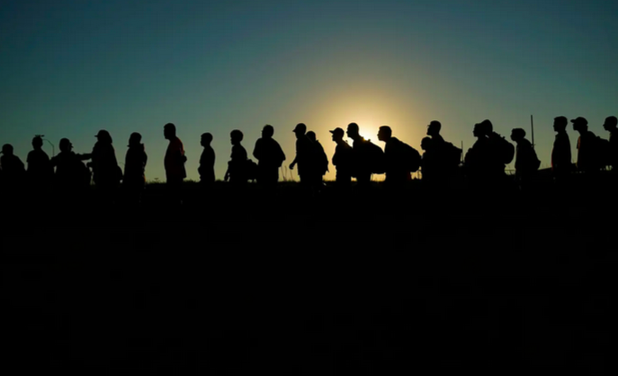 «Kolossales Versagen»: Migranten an der mexikanisch-amerikanischen Grenze.
