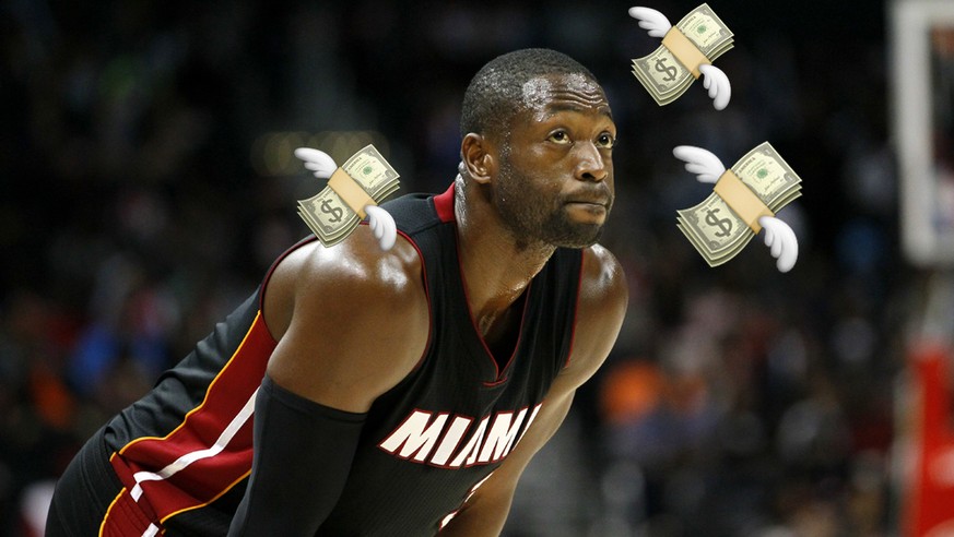 Hat ihn das Geld gelockt? Dwyane Wade wechselt von Miami nach Chicago.