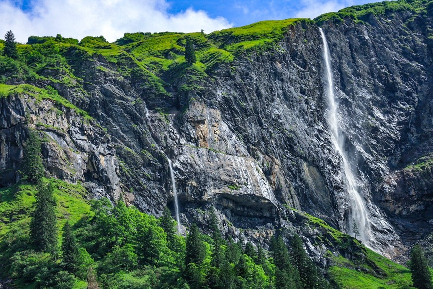 Rauszeit Wasserfälle Isengrindfall SG