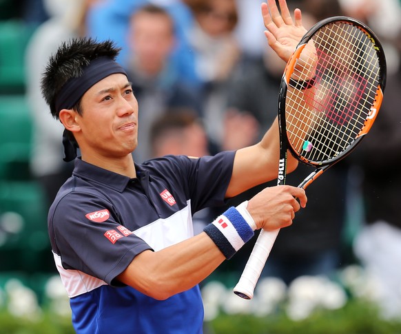 Nishikori zieht ohne Mühe ins Viertelfinal ein.